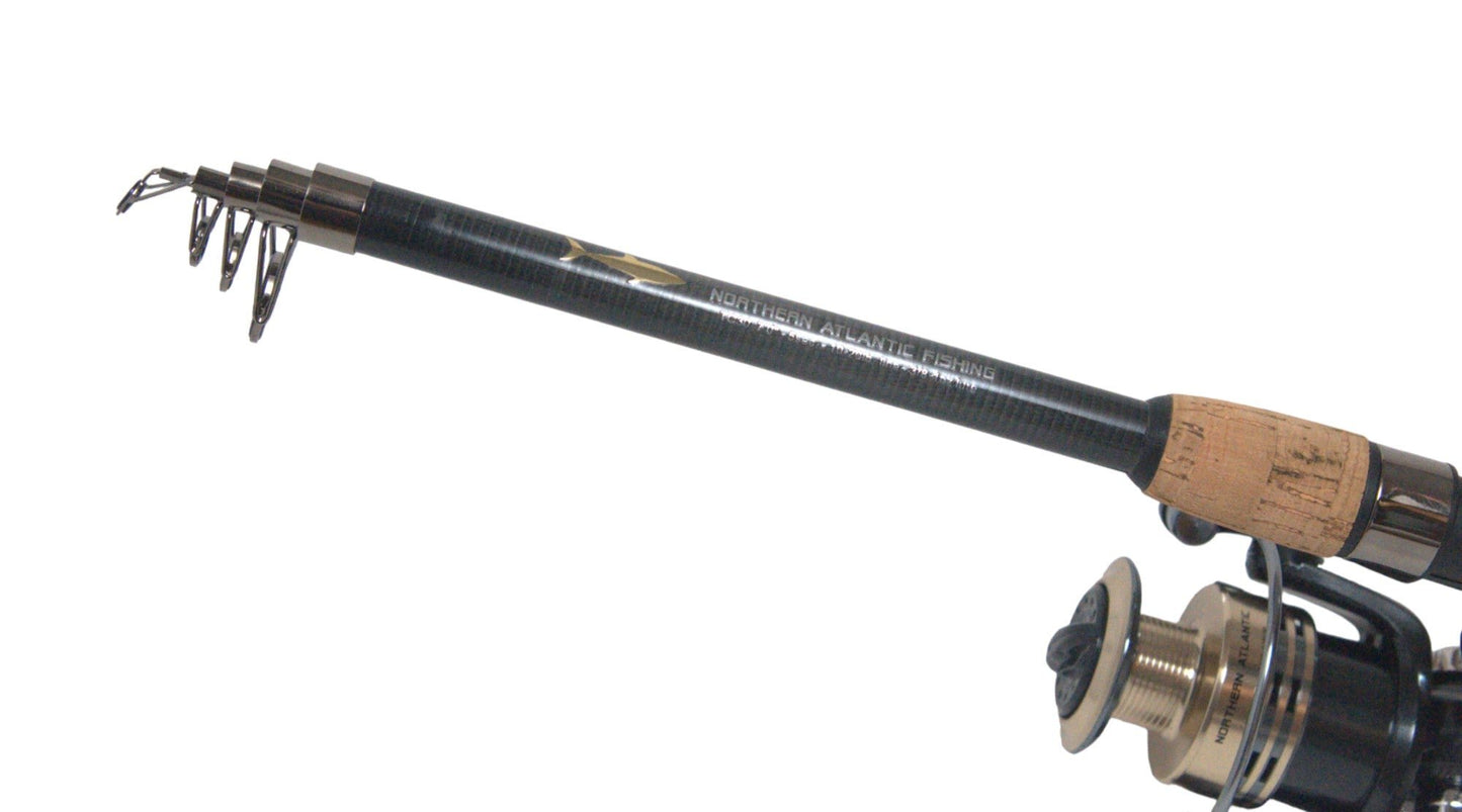 7' Collapsible Medium-Heavy Rod & 4000 Spinning Reel