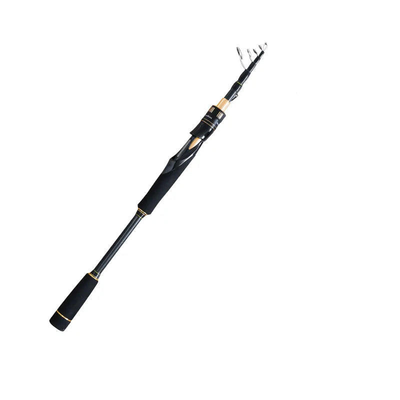 7' Collapsible Carbon Spinning Rod